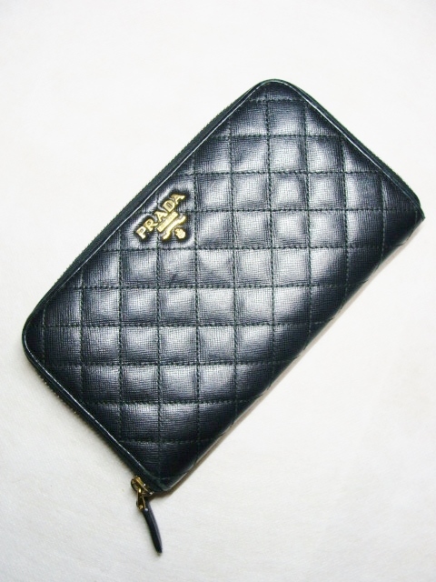 No.362 【希少レア美品】PRADA プラダ 長財布 ロングウォレット ヴィッ