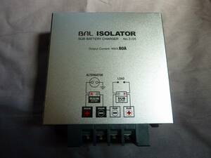 BAL ISOLATOR SUB BATTERY CHARGER 2705 アイソレーターサブバッテリーチャージャ充電分配器　大橋産業