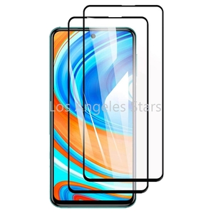 Xiaomi Redmi Note9S フィルム ２枚入り 液晶保護フィルム ガラスフィルム ブルーライト カット 送料無料 全面保護 指紋防止 貼り付け簡単