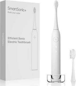 新品 2組セット「SmartSonic+」 音波電動歯ブラシ 歯垢除去
