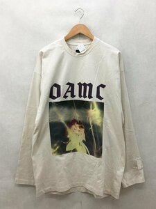 OAMC(OVER ALL MASTER CLOTH)◆オーエーエムシー/長袖Tシャツ/L/コットン/CRM/OAMP707567/OP242500