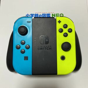 ジャンク Nintendo Switch ニンテンドースイッチ 用 Joy-Con ジョイコン ネオンブルー ネオンイエロー ジョイコングリップ セット ジャンク