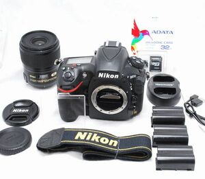 【超美品・豪華セット】Nikon ニコン D810 AF-S MICRO NIKKOR 60mm f/2.8 G ED N