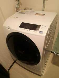 2018年式/日立 BD-SG100CL ドラム式洗濯乾燥機 ビッグドラム ななめ 洗濯10.0kg 乾燥6.0kg 左開き 動作確認済み。美品。
