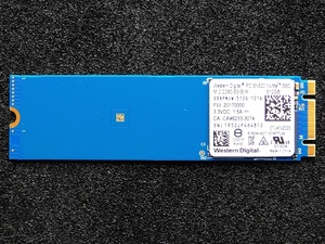 【WDC】【M.2 NVMe SSD 512GB】【1892時間 / 1304回】【SN520 SDAPNUW-512G-1016】【簡易動作確認済み】＜管理：WDC-NVMe512＞