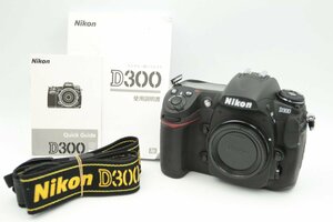 Nikon ニコン D300 ボディ デジタル 一眼レフ カメラ 取説 純正ストラップ付