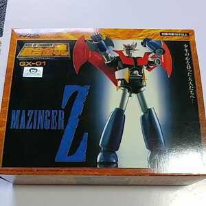 マジンガーZ 超合金魂 GX-01 バンダイ 未使用パッケージ箱キズ経年劣化あり 画像5未開封でパッケージ裏溶けあり