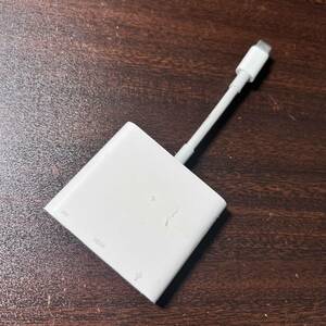 [程度良好/現行モデル] Apple純正 USB-C Digital AV Multiport Adapter A2119 MUF82ZA/A 数回使用のみ HDMI USB TYPEC 充電 ミラーリング