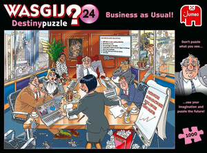 Jumbo 25013 1000ピース ジグソーパズル オランダ発売発売 Wasgij 24 Business As Usual