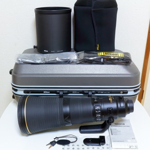 ★ Nikon AF-S NIKKOR 600mm F4E ED FL VR 美品 ★ ( ニコン 超望遠 レンズ 単焦点 )
