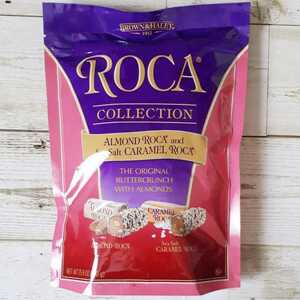 コストコ　ROCA ブラウン & ヘイリー 　　　　ロカ・コレクション 1袋　アーモンド & 塩キャラメル 450G