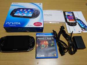 PS Vita PCH-1100　本体　マインクラフト　付属品