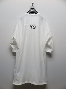 SALE40%OFF/Y-3・ワイスリー/M CH1 OVERSIZED SS TEE - STRIPES/CORE WHITE・L