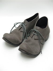 SALE20%OFF/Portaille・ポルタユ/Filled steer　derby shoes/GRAY・42
