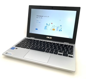 【使用数回の美品】ASUS ノートパソコン CX1101CM クロームブック Chromebook モニタ/11.6型 INTEL N4020 eMMC 32GB Chrome OS