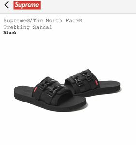 【新品28】The North Face × Supreme Trekking Sandal Black/Blackザ ノースフェイス × シュプリーム トレッキングサンダル ブラック 