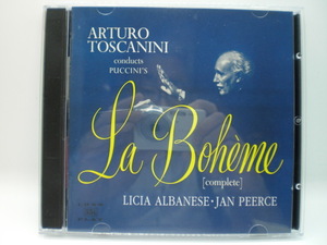 2CDスリムケース　プッチーニ　歌劇『ボエーム』全曲　アルトゥーロ・トスカニーニ　NBC交響楽団　国内盤