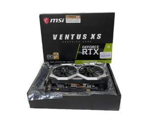完動品 美品 MSI GeForce RTX 2060 SUPER VENTUS XS J OC グラフィックボード 0206 貴重 レア ヴィンテージ 