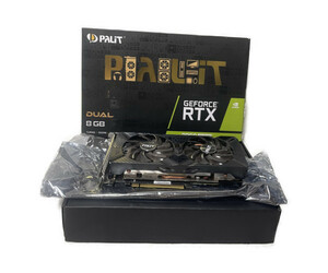 完動品 美品 Palit GeForce RTX 2060 SUPER グラフィックボード 9377 貴重 レア ヴィンテージ 