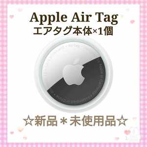 《送料無料》Apple AirTag アップル エアータグ 本体 × 1個 【新品・未使用品】