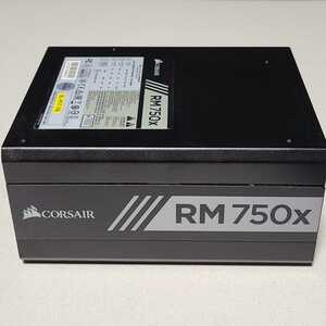 CORSAIR RM750x(RPS0016) 750W 80PLUS GOLD認証 ATX電源ユニット 動作確認済み フルプラグイン PCパーツ