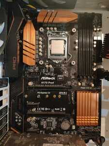 ASRock H710Pro4 マザーボード +　Intel Core i7-6700ｋ+CPUクーラー coolermaster　セット