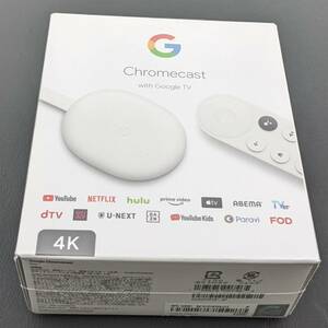 新品未開封　Chromecast with Google TV 4K