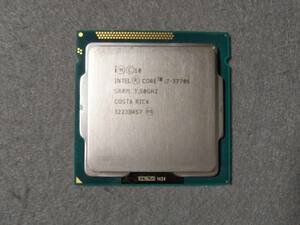 インテル Intel Core i7-3770K SR0PK LGA1155 動作確認済 ①