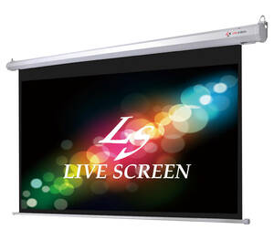 LIVE SCREEN 16：9 150インチ 電動格納 プロジェクタースクリーン ホームシアター　EPSON　ACER　BENQ