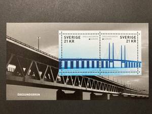 外国切手（未使用）スウェーデン 2018年発行 ヨーロッパ切手-橋 2種小型シート EUROPA Stamps - Bridges