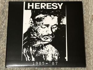 HERESY 1985 - 87 SORE THROAT NAPALM DEATH RIPCORD EXTREME NOISE TERROR UNSEEN TERROR CARCASS BOLT THROWER INTENSE DEGREE STUPID 