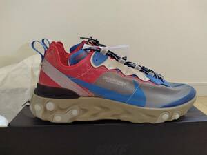 UNDERCOVER NIKE REACT ELEMENT 87 BLUE/RED 27cm