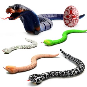 【ラジコン・蛇】リモコン制御ナジャコブラ RC 動物ヘビのおもちゃ シミュレーションコブラ　卵の無線制御のおもちゃ
