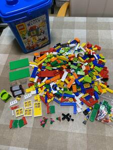 即決　LEGO　レゴ　青いバケツ　基本セット　大量　特殊パーツ　ブロック　ブロックはずし　知育玩具　②