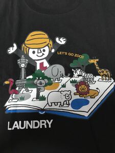 ランドリー　laundry 天王寺限定　動物園Tシャツ