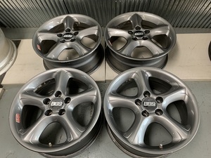 BBS★レア！絶版！稀少！　17×7J　5H114.3　＋38　GM　５本スポーク　MADE IN JAPAN　