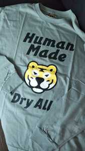 新品未使用 HUMAN MADE 2022SS TIGER L/S T-SHIRT タイガー Lヒューマンメード ヒューマンメイド ロンT LONG SLEEVE Tシャツ 虎 タイガー