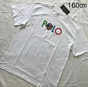 【新品タグ付き】 ラルフローレン ポロベアロゴ 半袖Tシャツ160