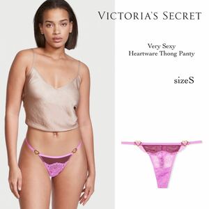【新品】ヴィクトリアシークレット ハートウェアソングパンティ　Victorias Secret Tバックショーツ