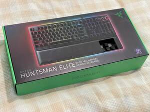 Razer Huntsman Elite JP Clicky Optical Switch 日本語配列 紫軸 メカニカルキーボード 有線 Razer Chroma対応