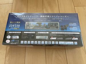 1円〜　新品未使用　コムテック ドライブレコーダー ZDR038