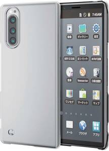 Xperia 5 ケース SO-01M / SOV41 エクスペリア5 Sony ソニー 高透明 米軍MIL規格 レンズ保護 薄型 TPU カバー ワイヤレス充電 クリア