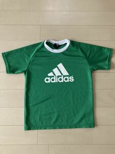 adidas アディダス　Tシャツ 140cm 緑　グリーン