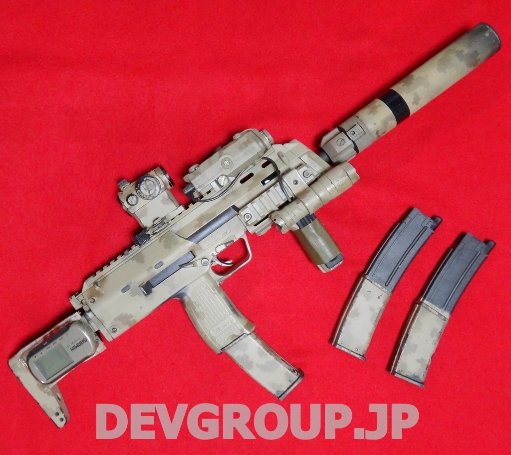 マルイ GBB MP7 AOR1 devgruカスタム - トイガン