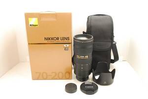 Nikon 望遠ズームレンズ AF-S NIKKOR 70-200mm f/2.8G ED VR II フルサイズ対応 やや難あり
