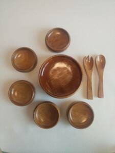 漆器　サラダボール　木製食器　食器　ＡＫＡＳＨＩＹＡ　アカシヤフルセット　インテリア　小物入れ