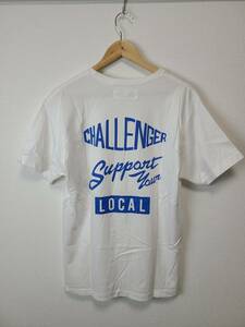 CHALLENGER/チャレンジャー/21SS/Tシャツ/L/ホワイト/SUPPORT TEE/CLG-TS 021-002/