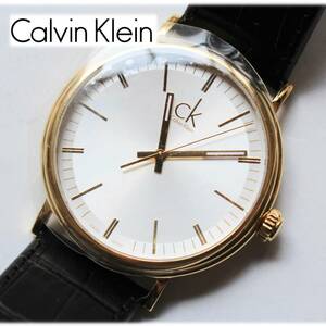 《CALVINKLEIN カルバンクライン》新品 定価30,250円 サラウンド K3W215C6 腕時計 スイスメイド プレゼントにも A3859