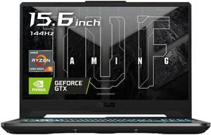 【未使用】ASUS ゲーミングノートPC TUF Gaming A15 FA506IHR ( AMD Ryzen5 4600H 16GB 512GB GTX 1650 15.6型 FHD 144Hz )