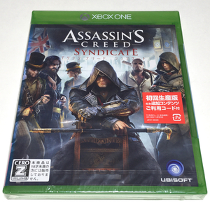 ■【未開封】アサシンクリード シンジケート　Xbox One　Assassins Creed Syndicate　訳あり　初回　18才以上対象　AssassinCreed　■